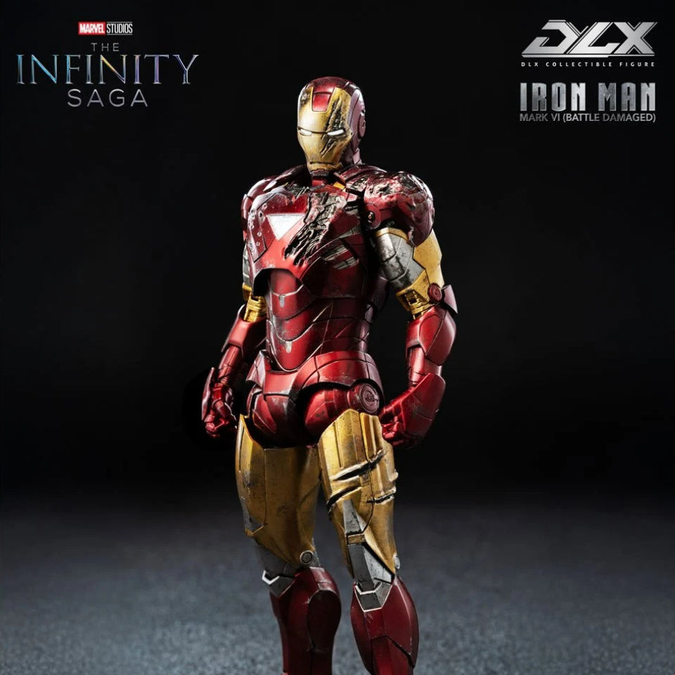 Preventa] The Infinity Saga Iron Man Mark 6 Battle Damaged DLX