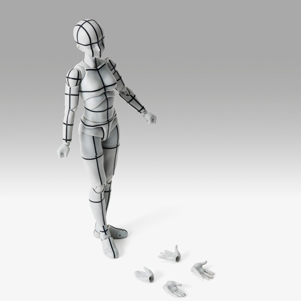 [Preventa] Body-chan - Sports Edition Wire Frame (Gray Color Ver.) S.H.Figuarts