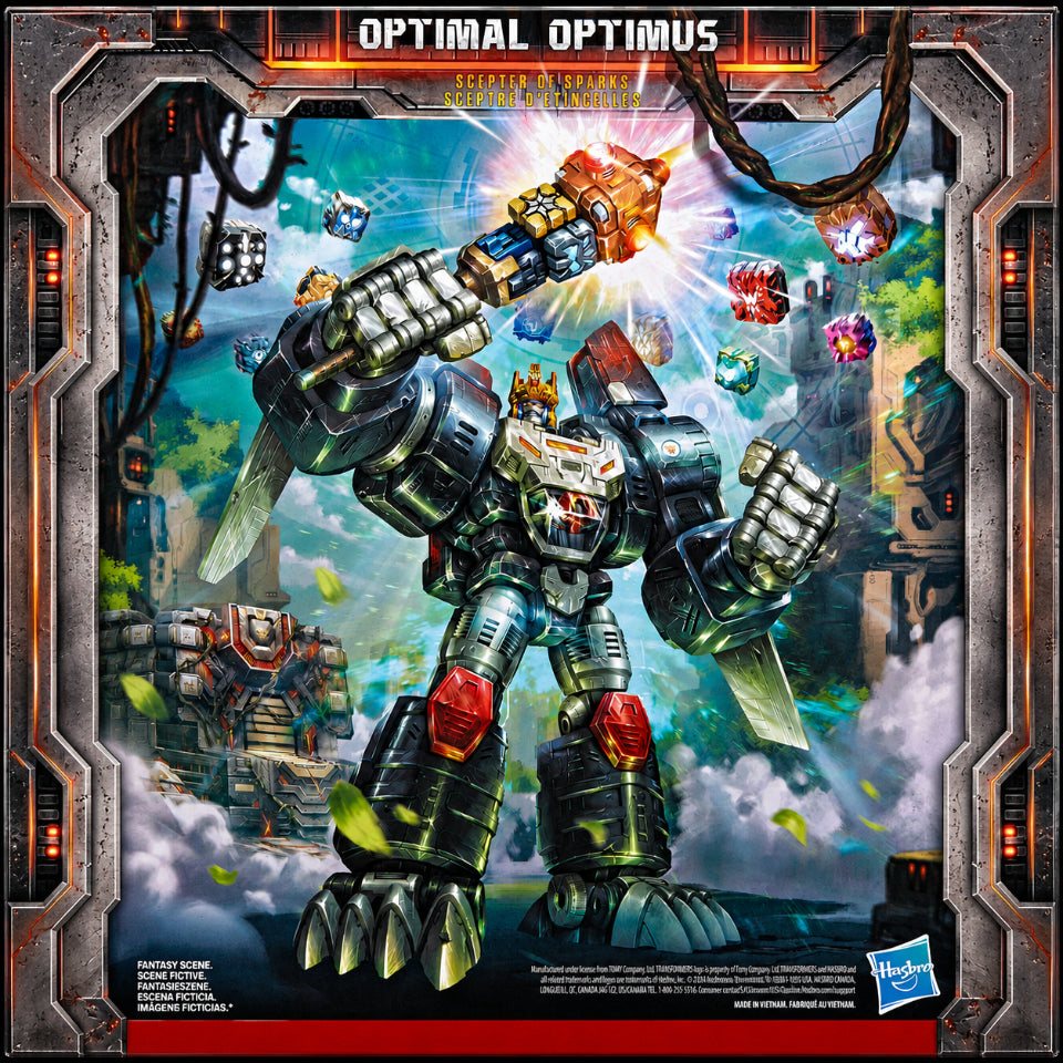 [Preventa] Transformers Generations Power of the Primes Throne of the Primes Optimal Optimus Hasbro
