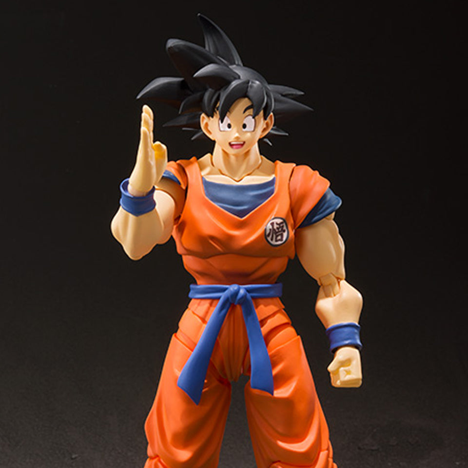 Dragon Ball Z SON GOKU A SAIYAN RAISED ON EARTH S.H.Figuarts (Re Stock)