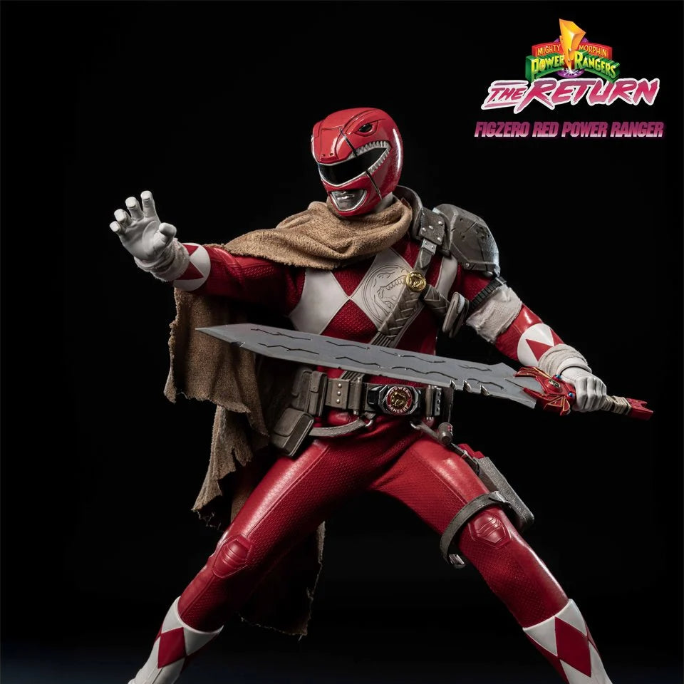 [Preventa]  Mighty Morphin Power Rangers: The Return FigZero Red Ranger FigZero Threezero