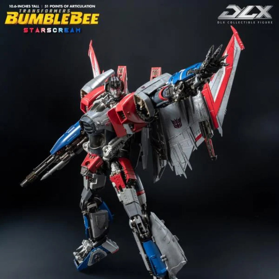 [Preventa]  Transformers: Bumblebee DLX Scale Collectible Series Starscream Action Figure Three Zero