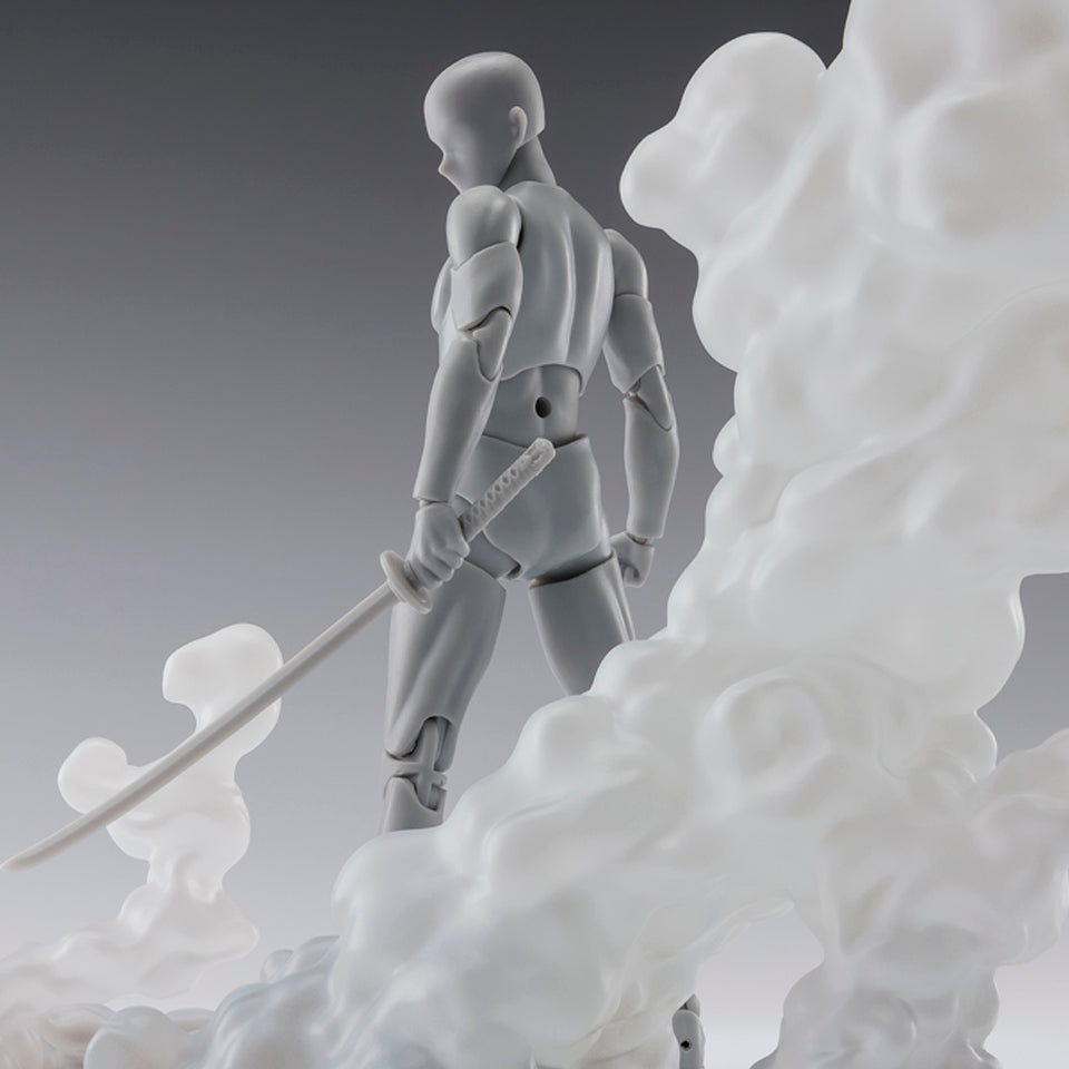 [Preventa] Smoke Effect (White Ver.) for S.H.Figuarts