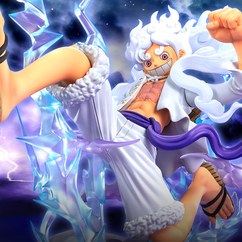 One Piece Monkey D. Luffy Chou Gekisen Extra Battle Gear 5 Giant Ver. Figuarts Zero