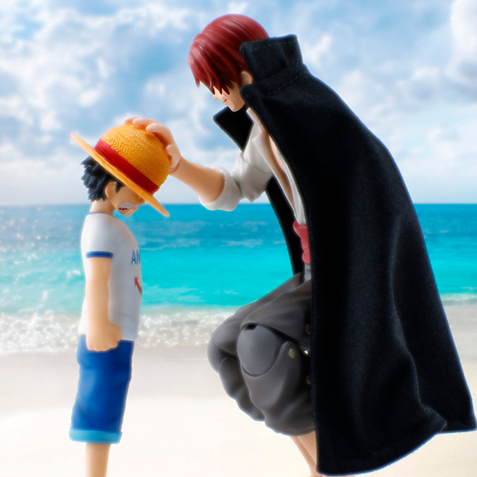[Preventa] One Piece - Akagami no Shanks &amp; Monkey D. Luffy - Childhood Ver.  S.H.Figuarts
