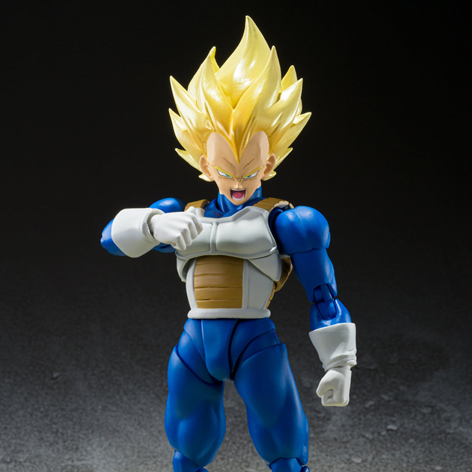 Dragon Ball Z Super Saiyan Vegeta Awakening Super Saiyan Blood S.H.Figuarts (Restock)