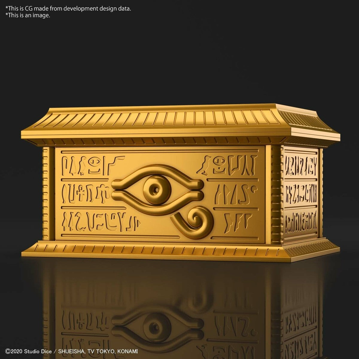 Yu Gi OH! Gold Sarcophagus for Ultimagear Millennium Puzzle Bandai Hobby