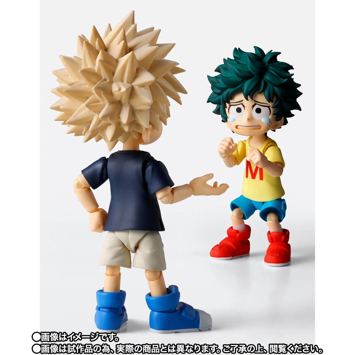 [Preventa] Boku No Hero Izuku Midoriya &amp; Katsuki Bakugo Childhood Set Ver. S.H.FIGUARTS