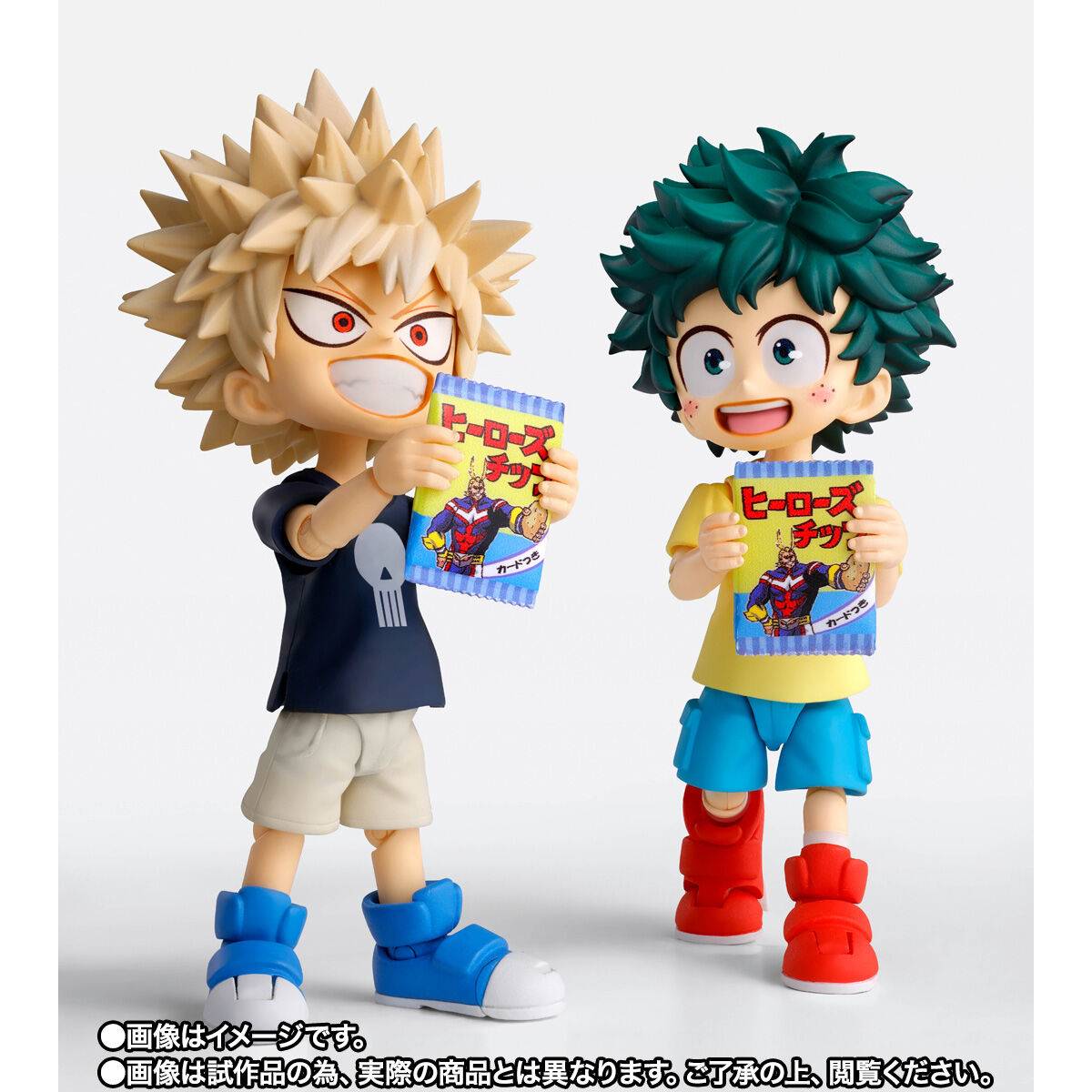 [Preventa] Boku No Hero Izuku Midoriya &amp; Katsuki Bakugo Childhood Set Ver. S.H.FIGUARTS