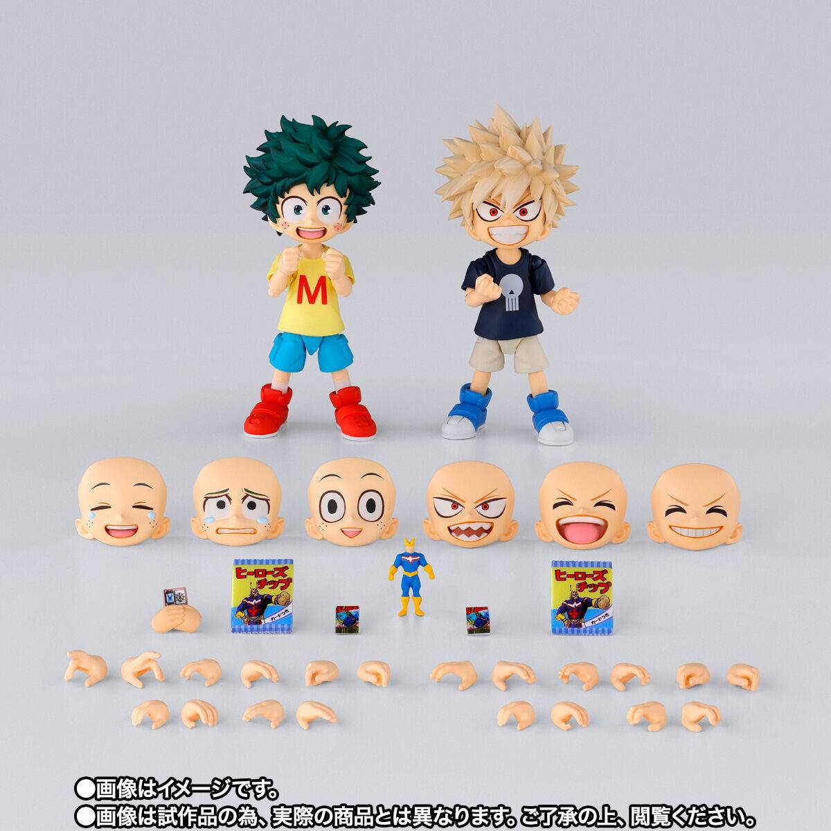 [Preventa] Boku No Hero Izuku Midoriya &amp; Katsuki Bakugo Childhood Set Ver. S.H.FIGUARTS
