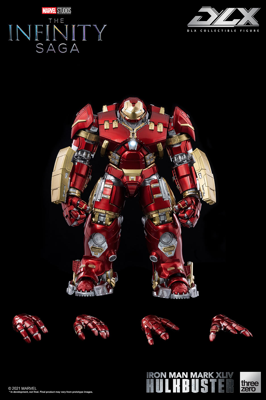 Marvel Studios: The Infinity Saga DLX Iron Man Mark 44 “Hulkbuster” THREE ZERO