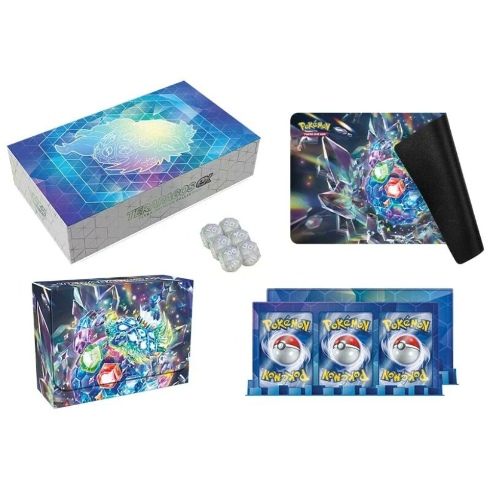 POKEMON Terapagos ex Ultra-Premium Collection (Inglés/Español)