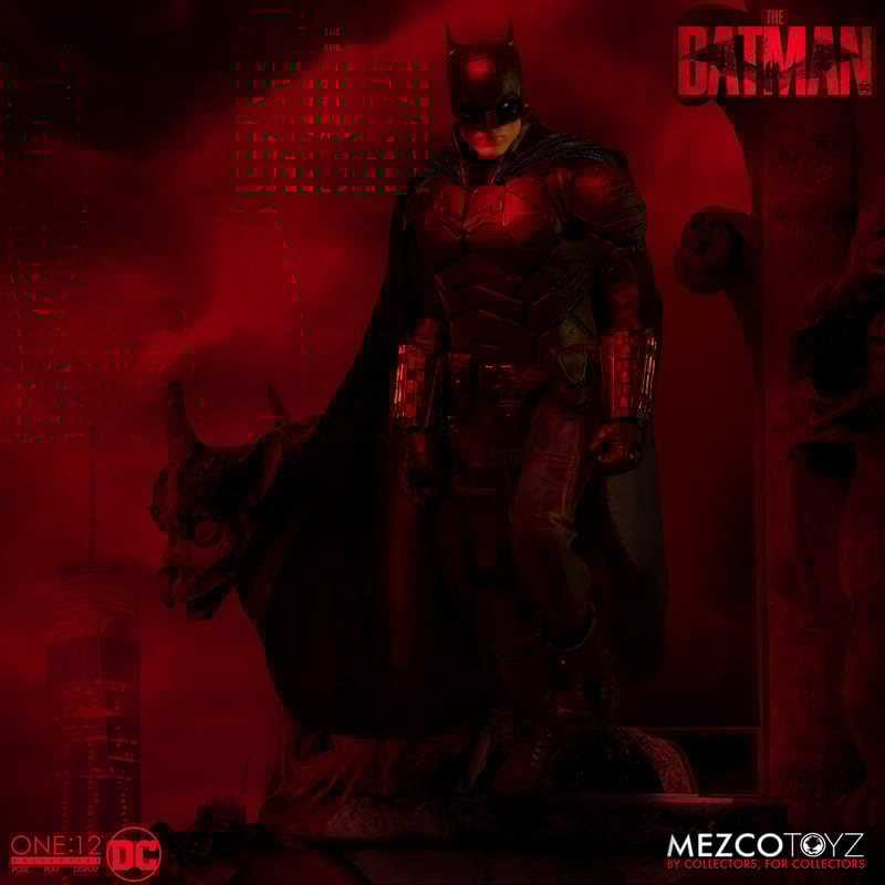 Figura The Batman Mezco Toyz One:12 Chile premium coleccionista