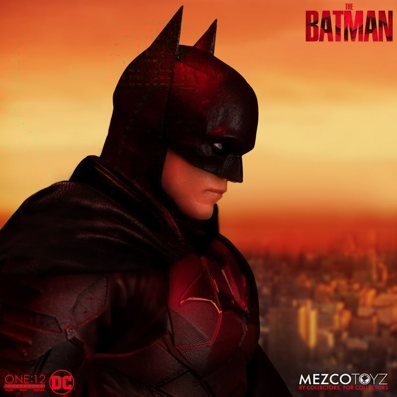 Figura The Batman Mezco Toyz One:12 Chile premium coleccionista