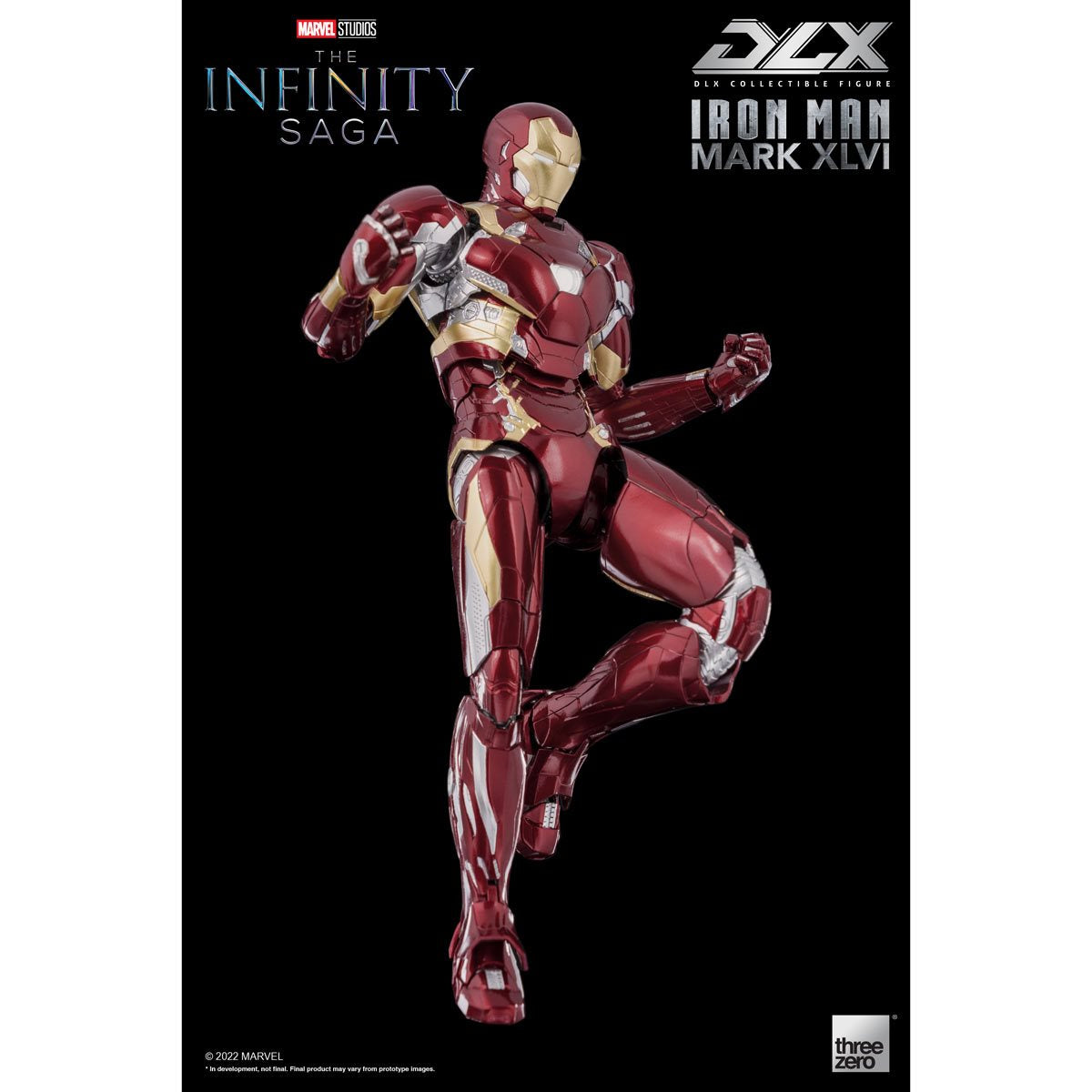 Avengers: Infinity Saga Iron Man Mark 46 DLX Three Zero