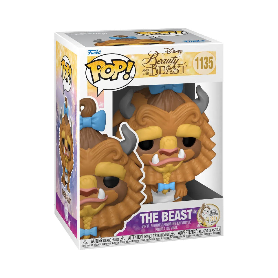 Disney: Beauty &amp; Beast Beast w/curls Pop! 1135