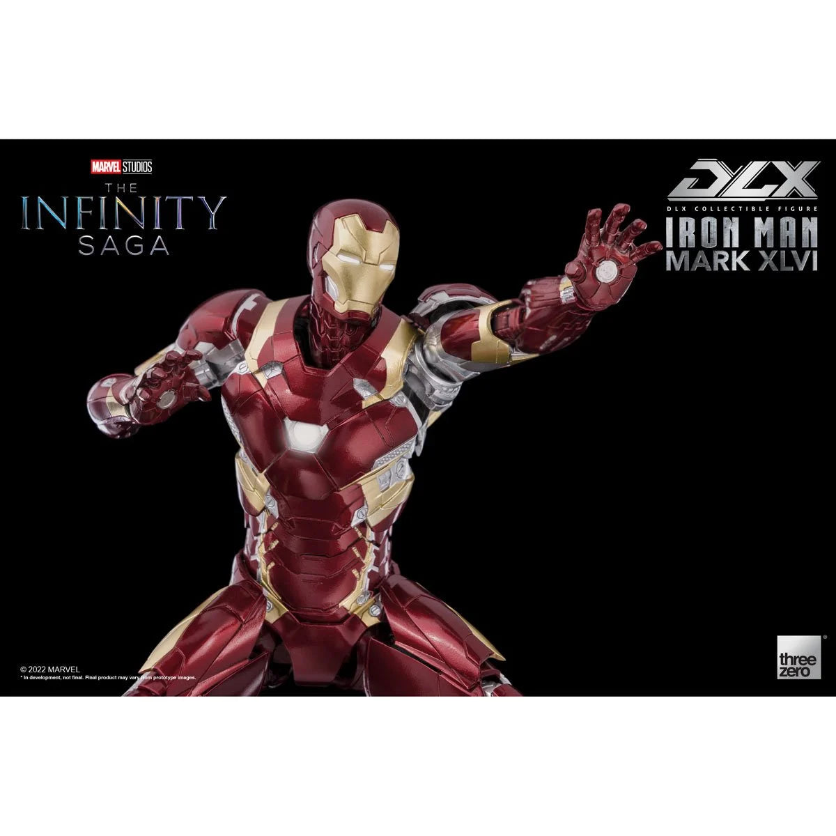 Avengers: Infinity Saga Iron Man Mark 46 DLX Three Zero