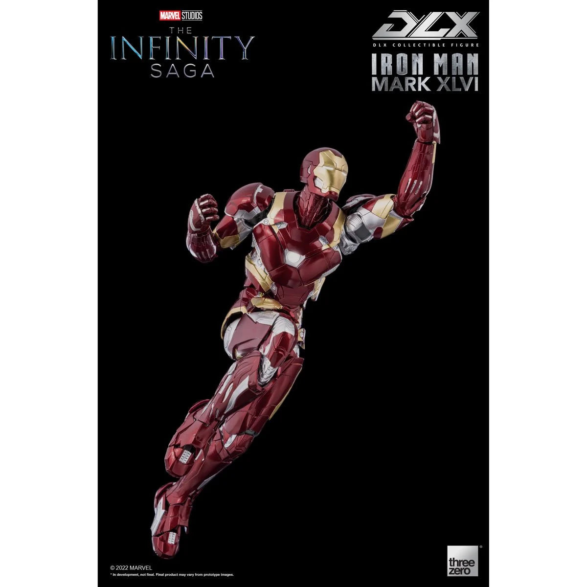 Avengers: Infinity Saga Iron Man Mark 46 DLX Three Zero