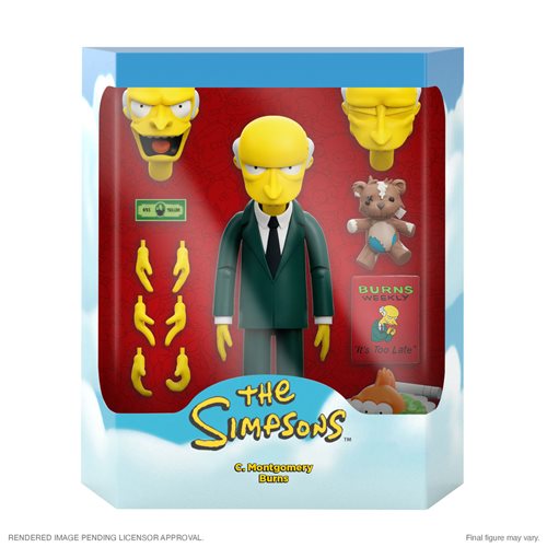 The Simpsons Ultimates C. Montgomery Burns Super 7