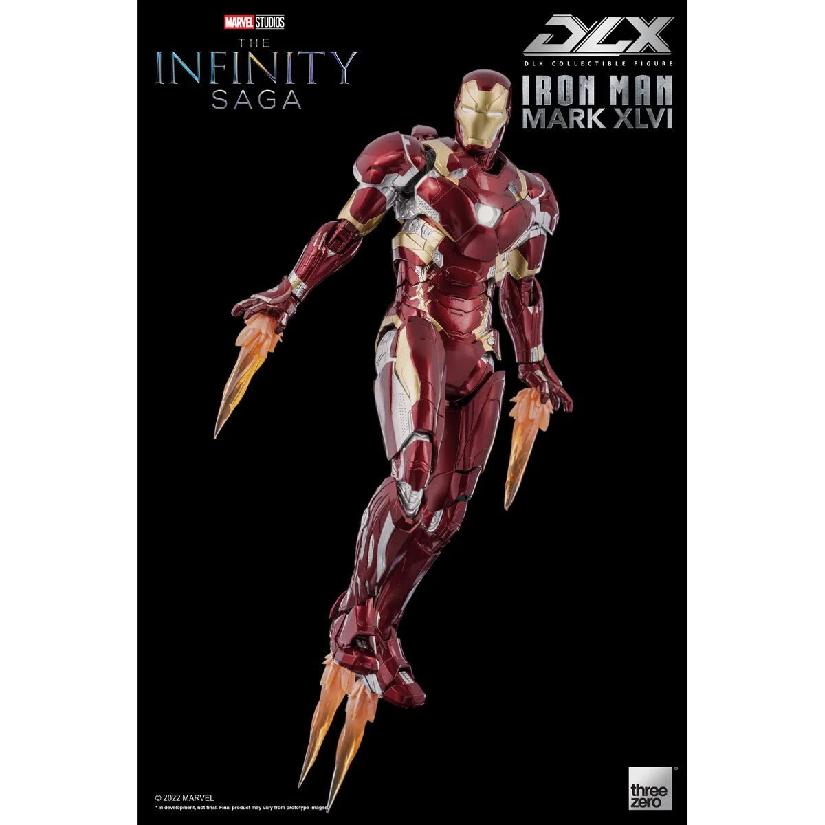 Avengers: Infinity Saga Iron Man Mark 46 DLX Three Zero