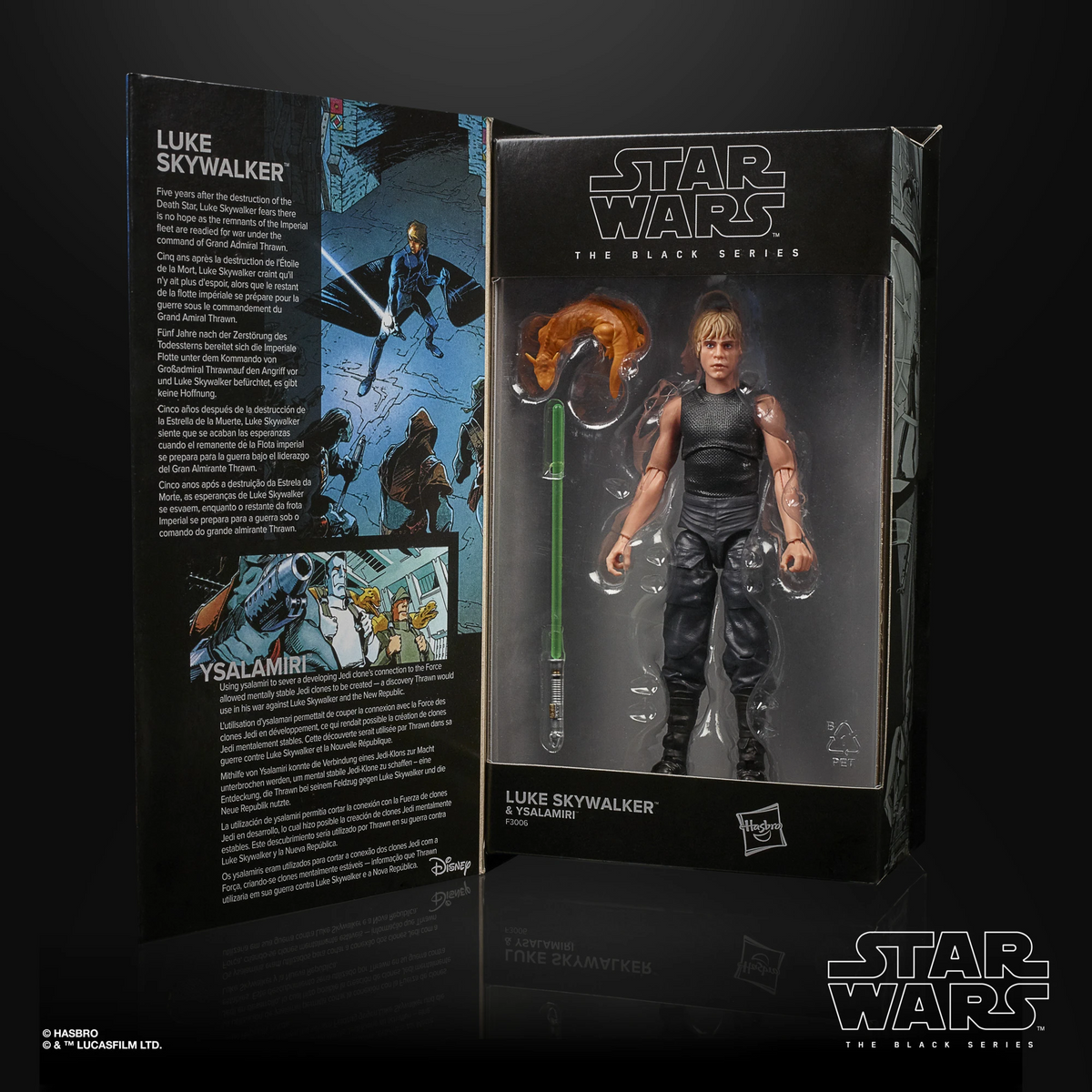 Star War Luke Skywalker &amp; Isalamiri The Black Series