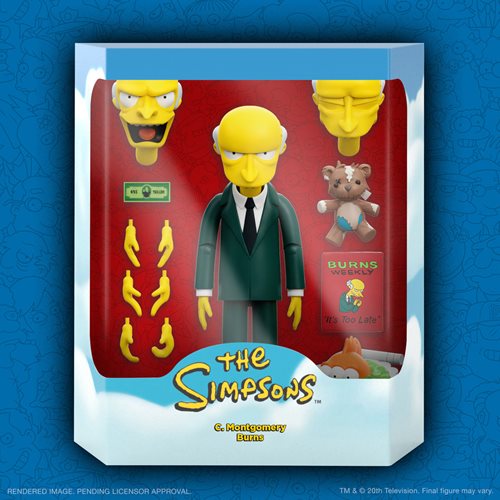 The Simpsons Ultimates C. Montgomery Burns Super 7