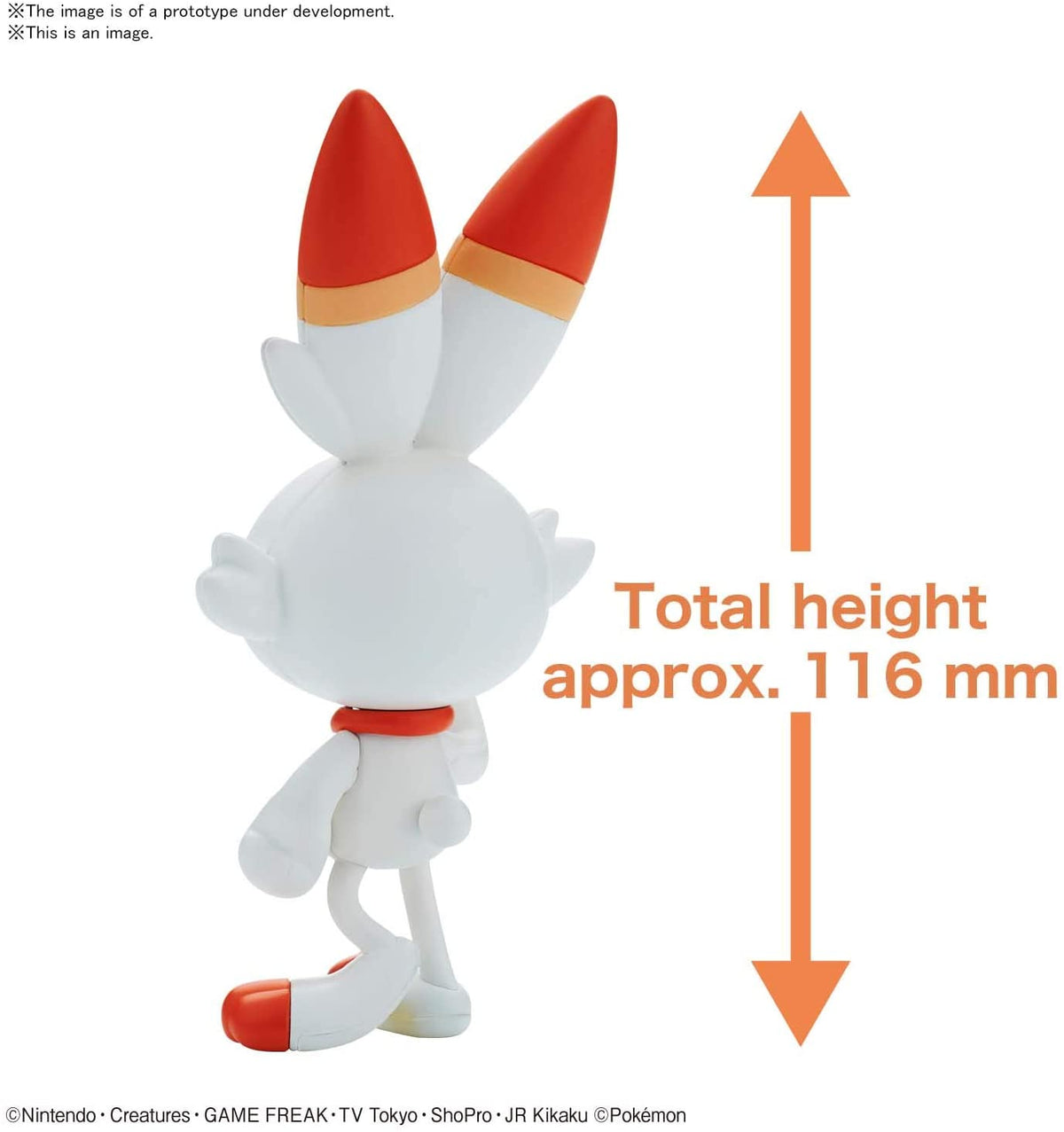 Pokemon Scorbunny  Model Kit