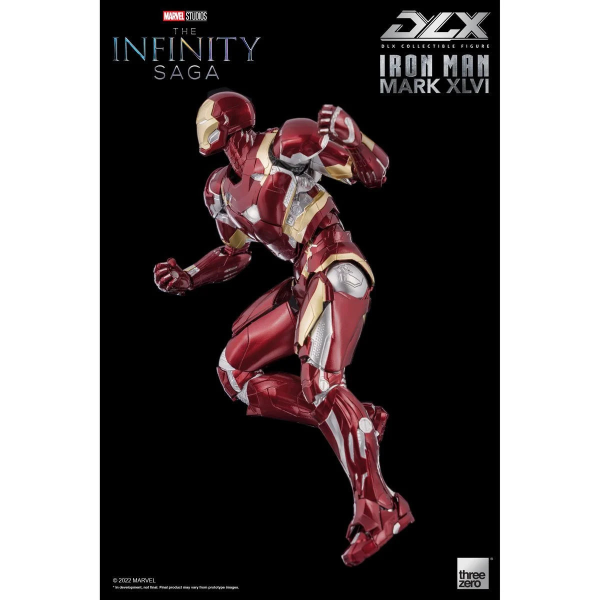 Avengers: Infinity Saga Iron Man Mark 46 DLX Three Zero