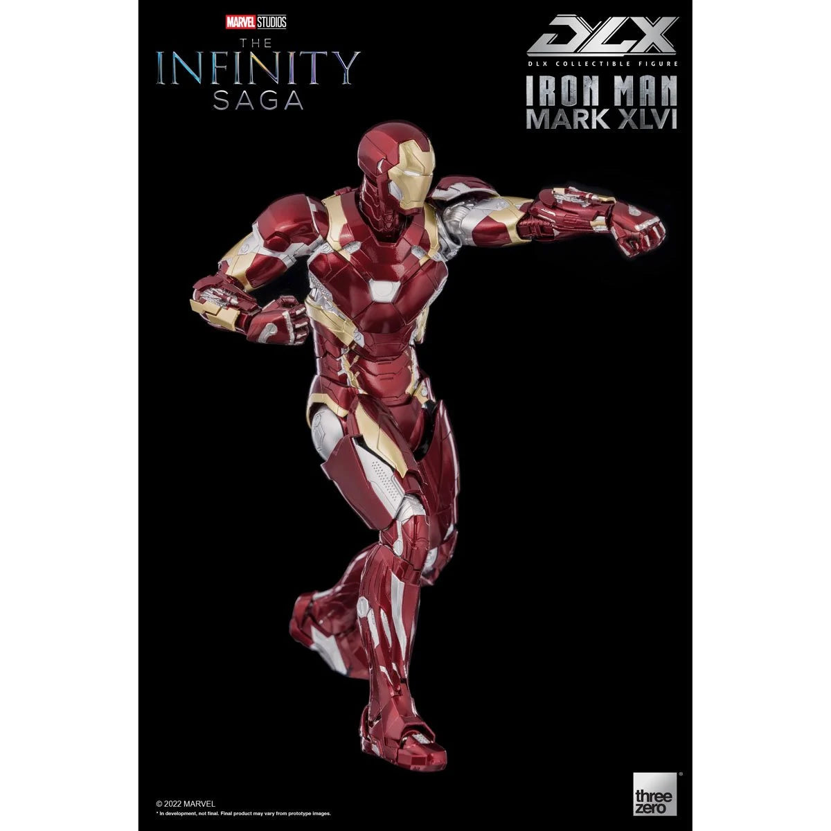 Avengers: Infinity Saga Iron Man Mark 46 DLX Three Zero