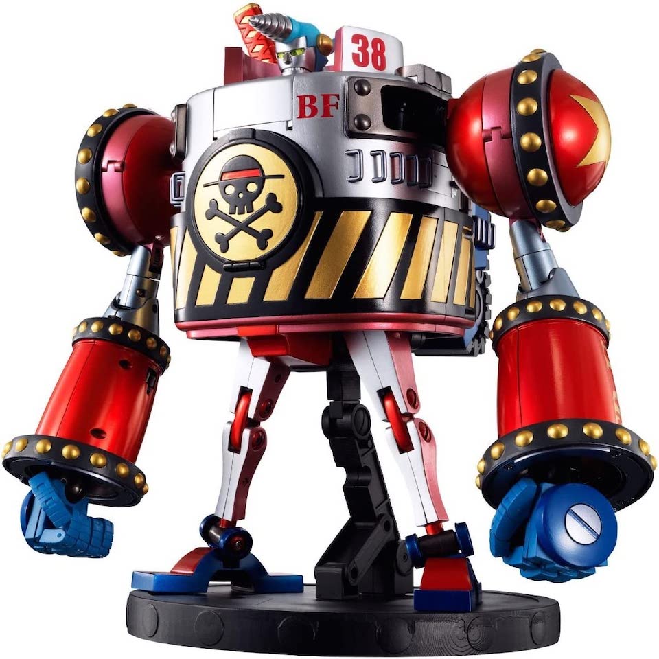 One Piece Soul of Chogokin General Franky GX-63 Bandai (caja con detalles)