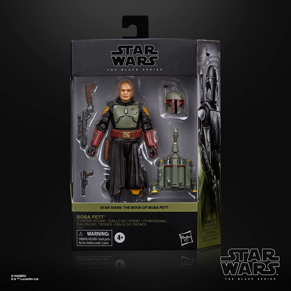 The Book of Boba Fett: Boba Fett (Throne Room) Deluxe The Black Series