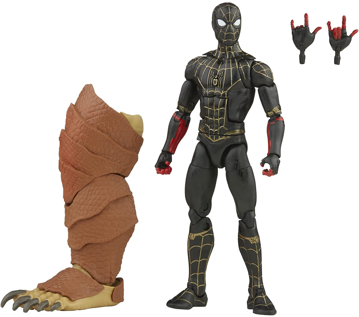 Spider-Man No Way Home SPIDER-MAN BLACK AND GOLD SUIT Marvel Legends