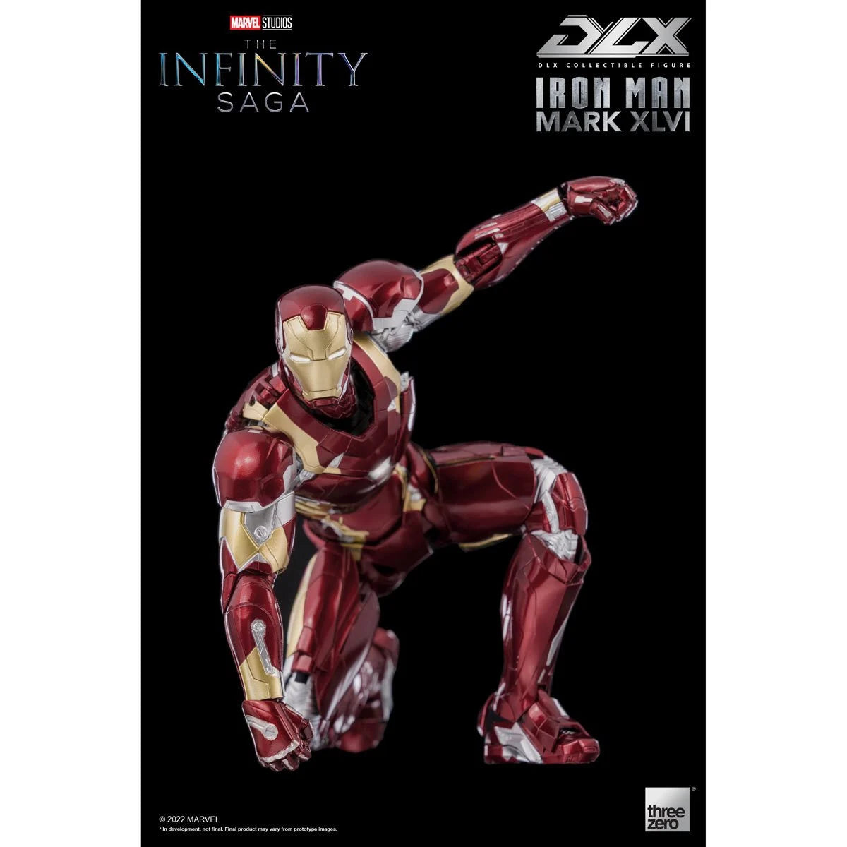 Avengers: Infinity Saga Iron Man Mark 46 DLX Three Zero