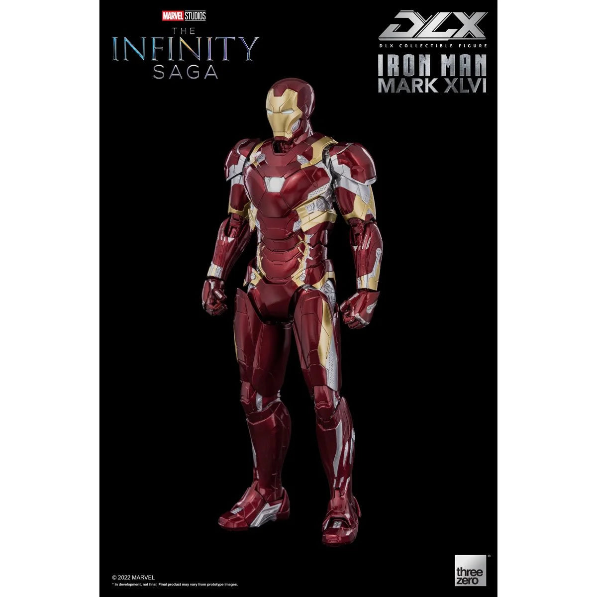 Avengers: Infinity Saga Iron Man Mark 46 DLX Three Zero