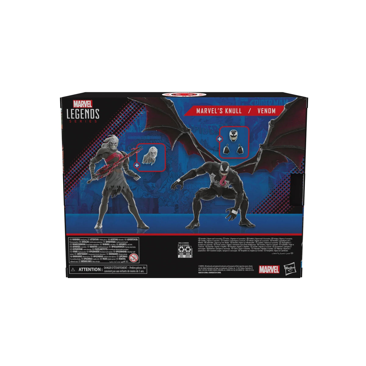 Marvel’s Knull and Venom 2-Pack Marvel Legends Series 60th Anniversary
