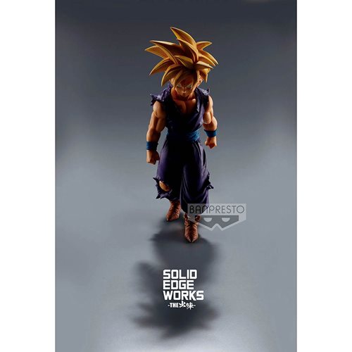 Dragon Ball Z Super Saiyan Gohan Version B Vol. 5 Solid Edge Works Statue.