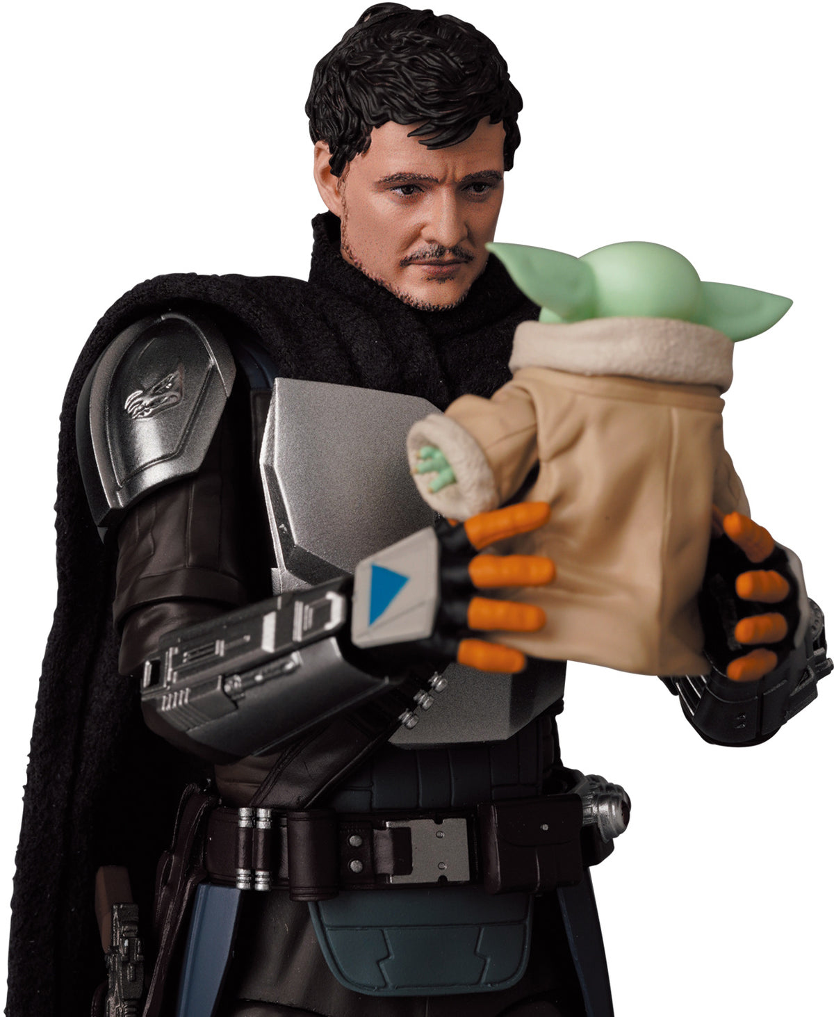 The Mandalorian Season 2 - Grogu &amp; Mandalorian (Ver. 2.0) MAFEX