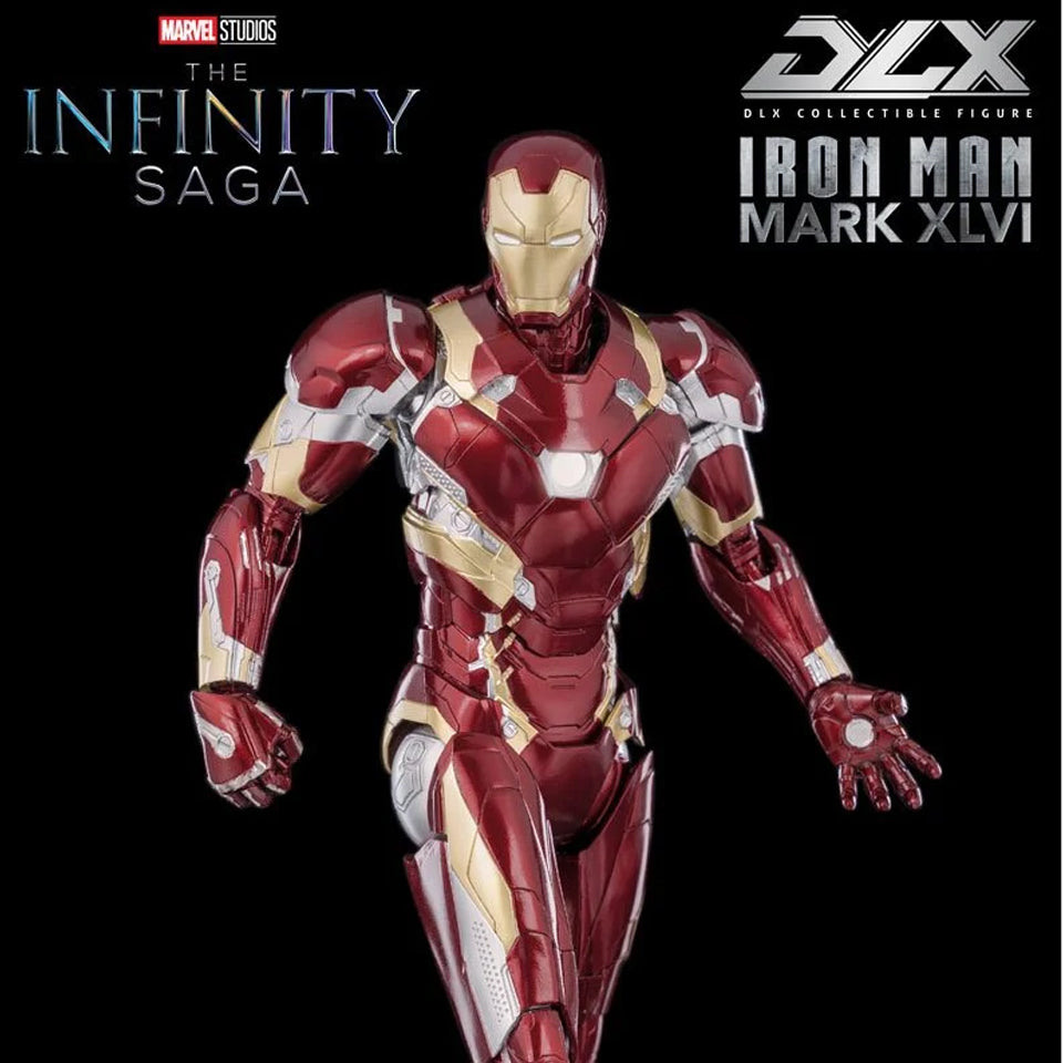 アイアンマン　マーク46 DLX threezero スリーゼロ　MARK46 Avengers: Infinity Saga Iron Man Mark 46 DLX Three Zero - LuffyToys