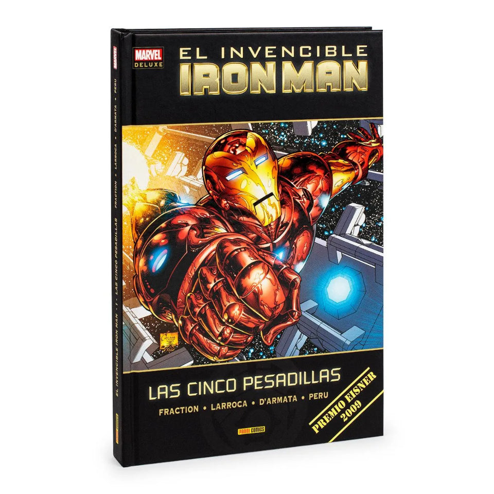 EL INVENCIBLE IRON MAN 1" LAS CINCO PESADILLAS" MARVEL DE LUXE