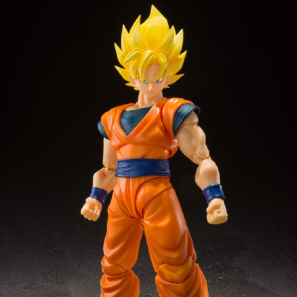 Dragon Ball Figures Son Goku SSJ1, planeta vegeta png 