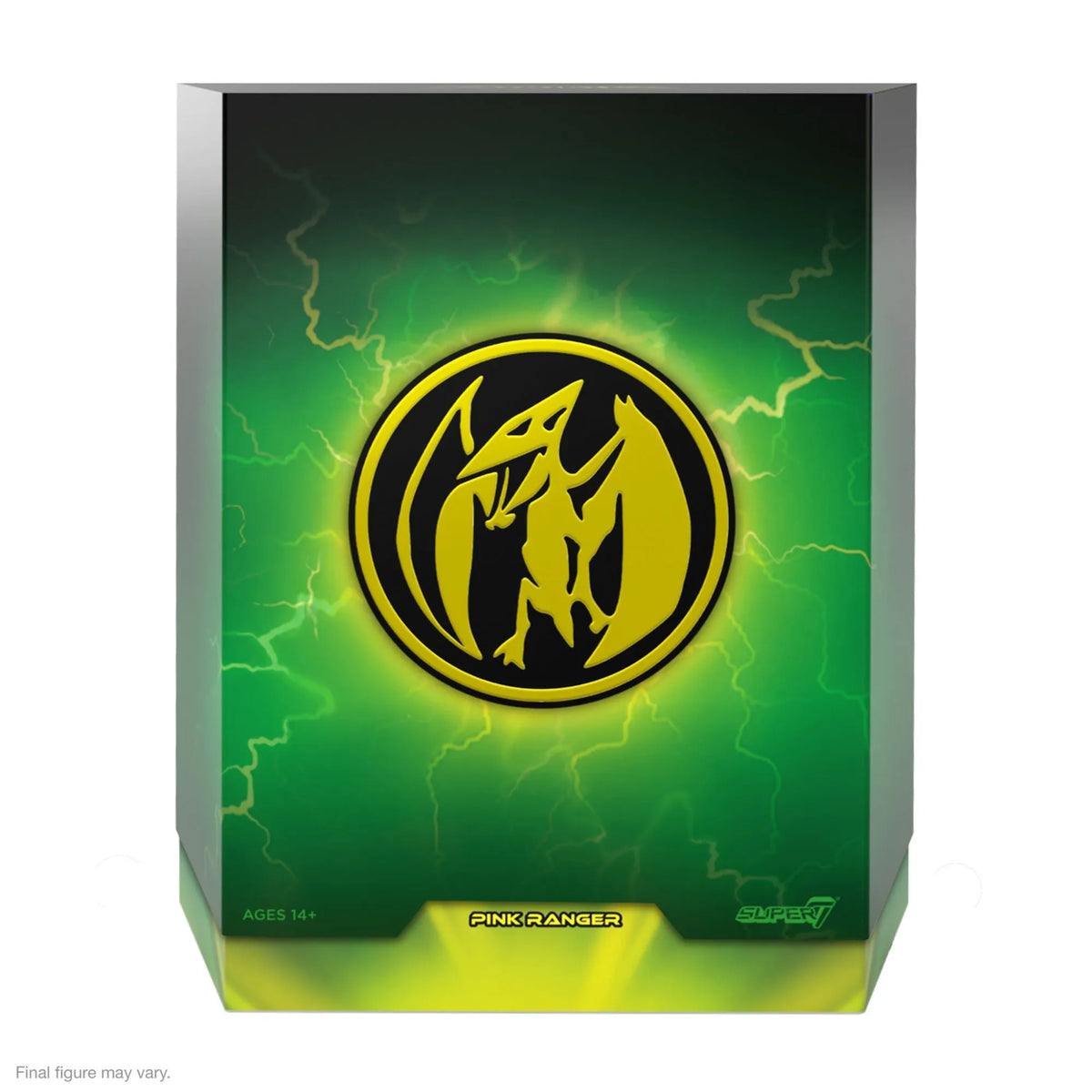 Power Rangers Ultimates Mighty Morphin Pink Ranger Super 7