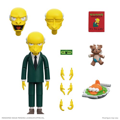 The Simpsons Ultimates C. Montgomery Burns Super 7
