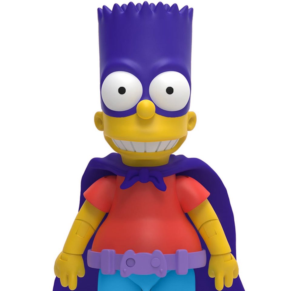 The Simpsons Ultimates Bartman Super 7