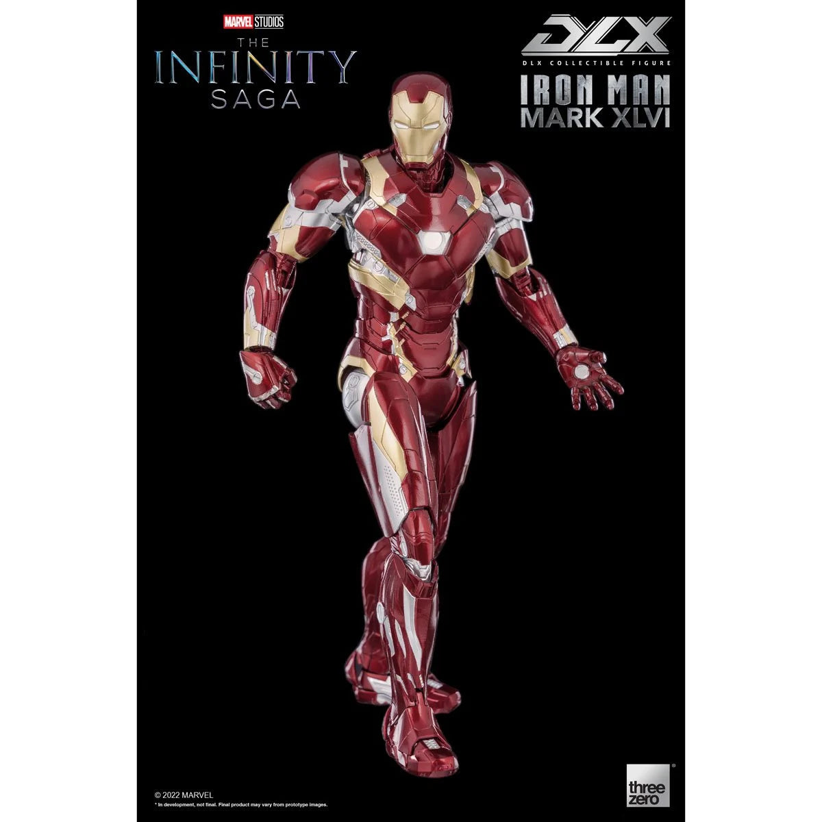 Avengers: Infinity Saga Iron Man Mark 46 DLX Three Zero