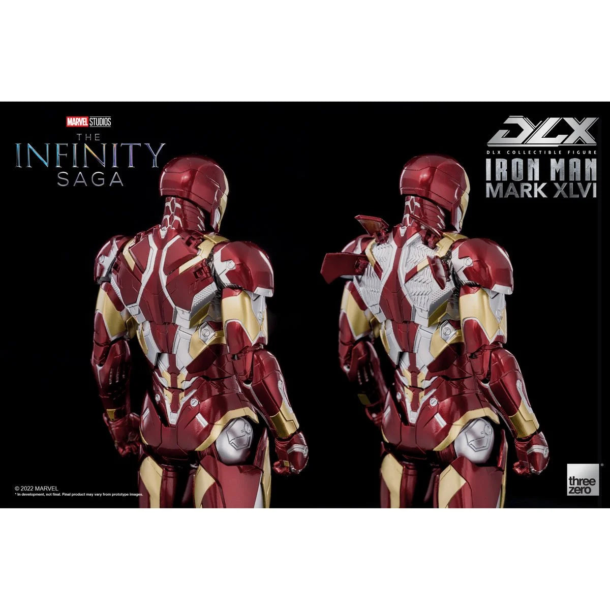 Avengers: Infinity Saga Iron Man Mark 46 DLX Three Zero