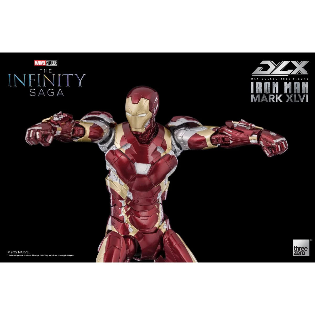 Avengers: Infinity Saga Iron Man Mark 46 DLX Three Zero