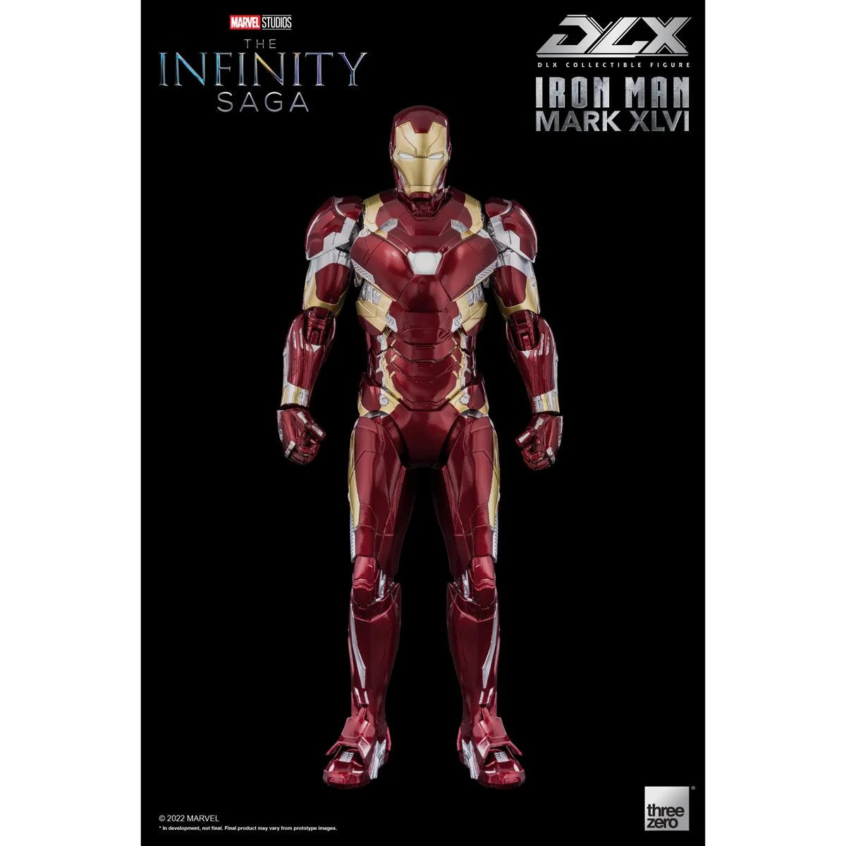 Avengers: Infinity Saga Iron Man Mark 46 DLX Three Zero
