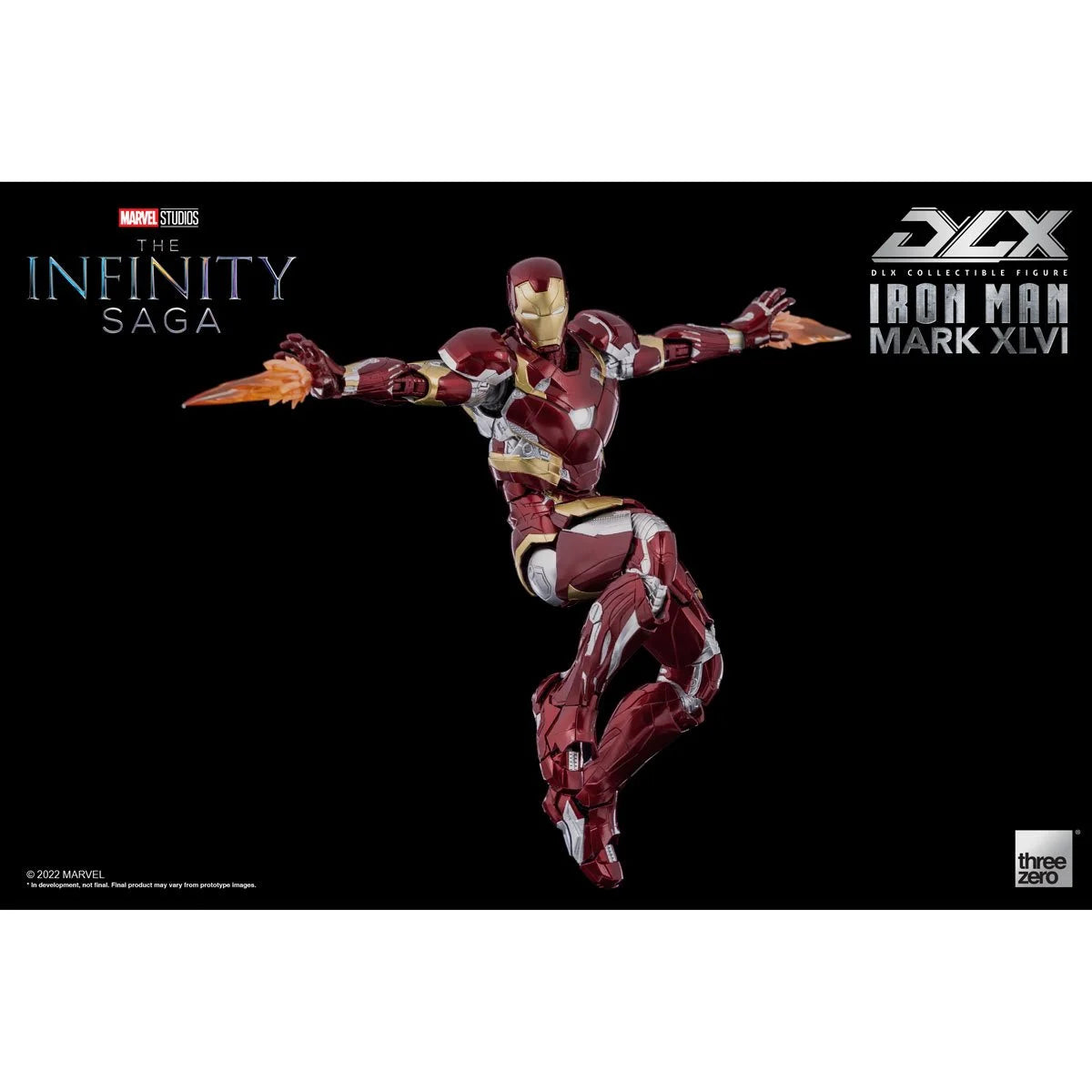 Avengers: Infinity Saga Iron Man Mark 46 DLX Three Zero