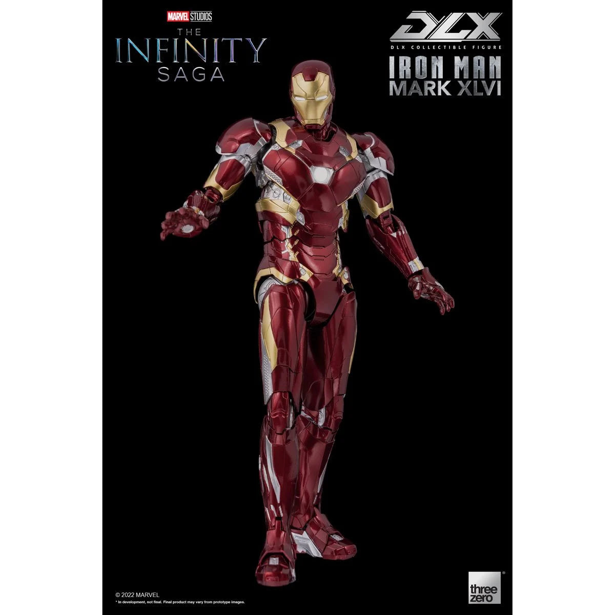 Avengers: Infinity Saga Iron Man Mark 46 DLX Three Zero