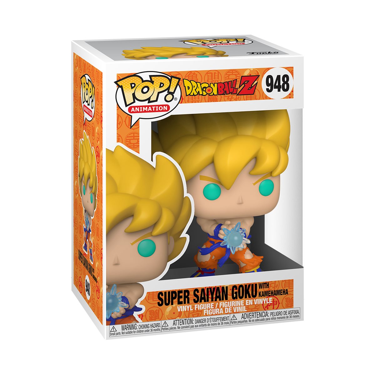 Dragon Ball Z Super Saiyan Goku with Kamehameha Wave Pop! 948